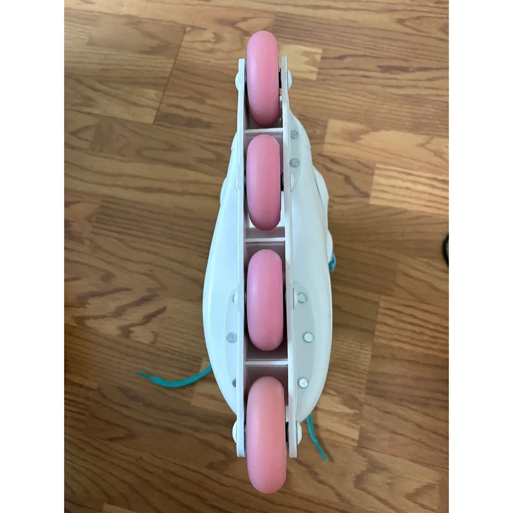 Impala Lightspeed Inline Skates White Mint Green Womens 10 Mens 8 Rollerblades